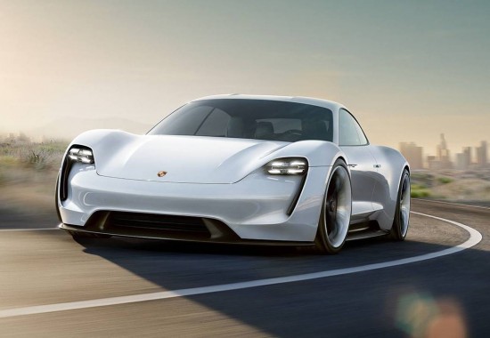 Porsche Mission E Concept Revealed Video Live Photos 1
